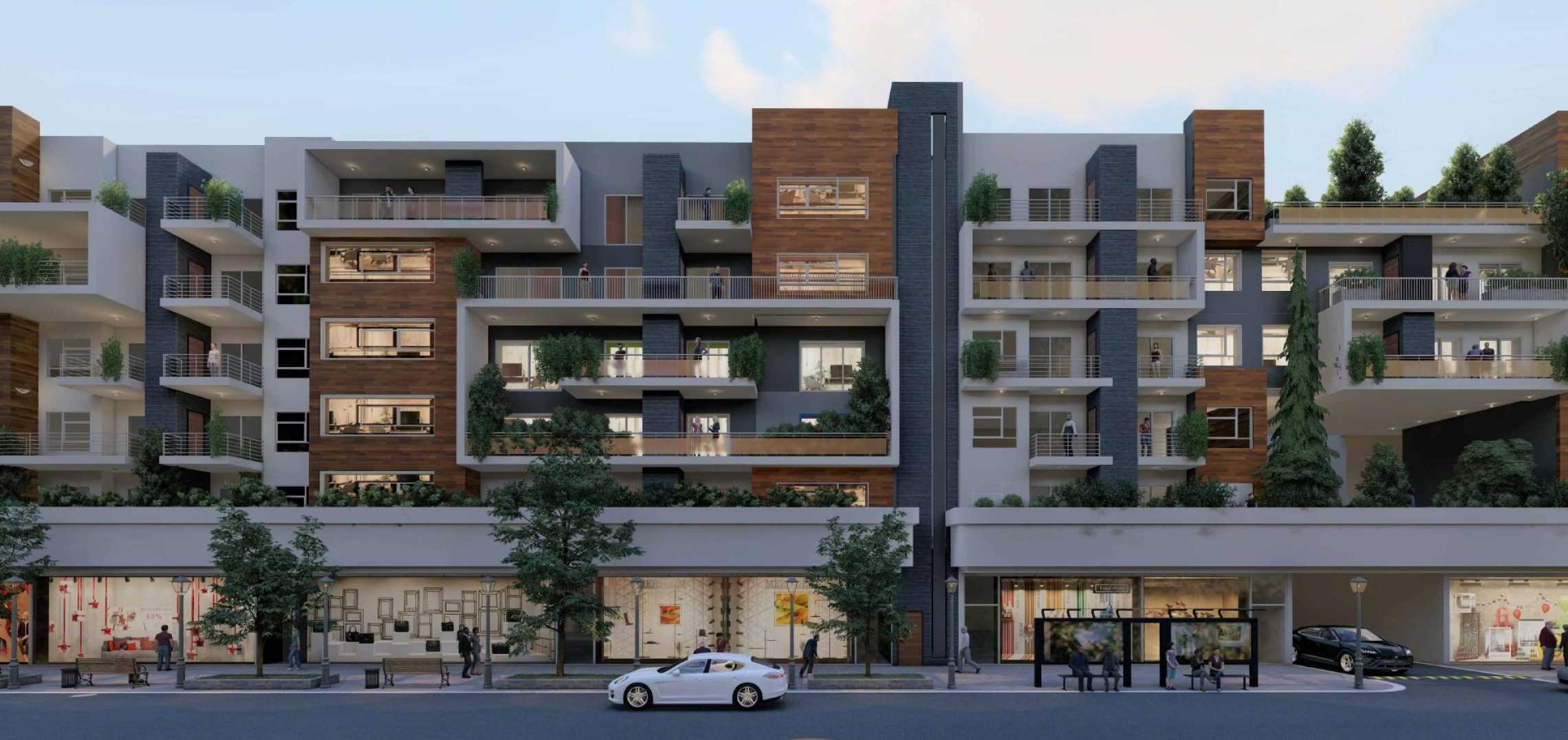 214 Apartments Retail Proposed At 7115 Van Nuys Boulevard Urbanize LA   7115 7131 N Van Nuys Boulevard Rendering 